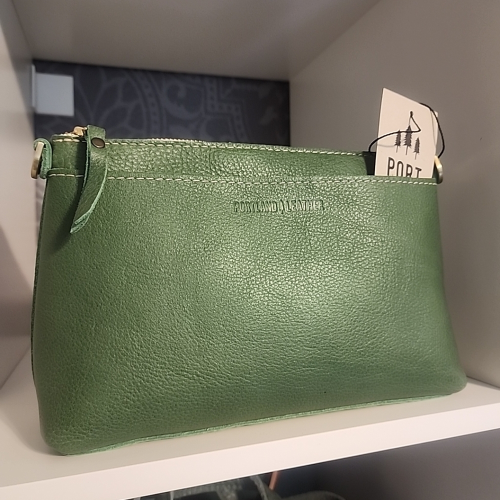 NWT Portland Leather Goods MOJITO Poppy